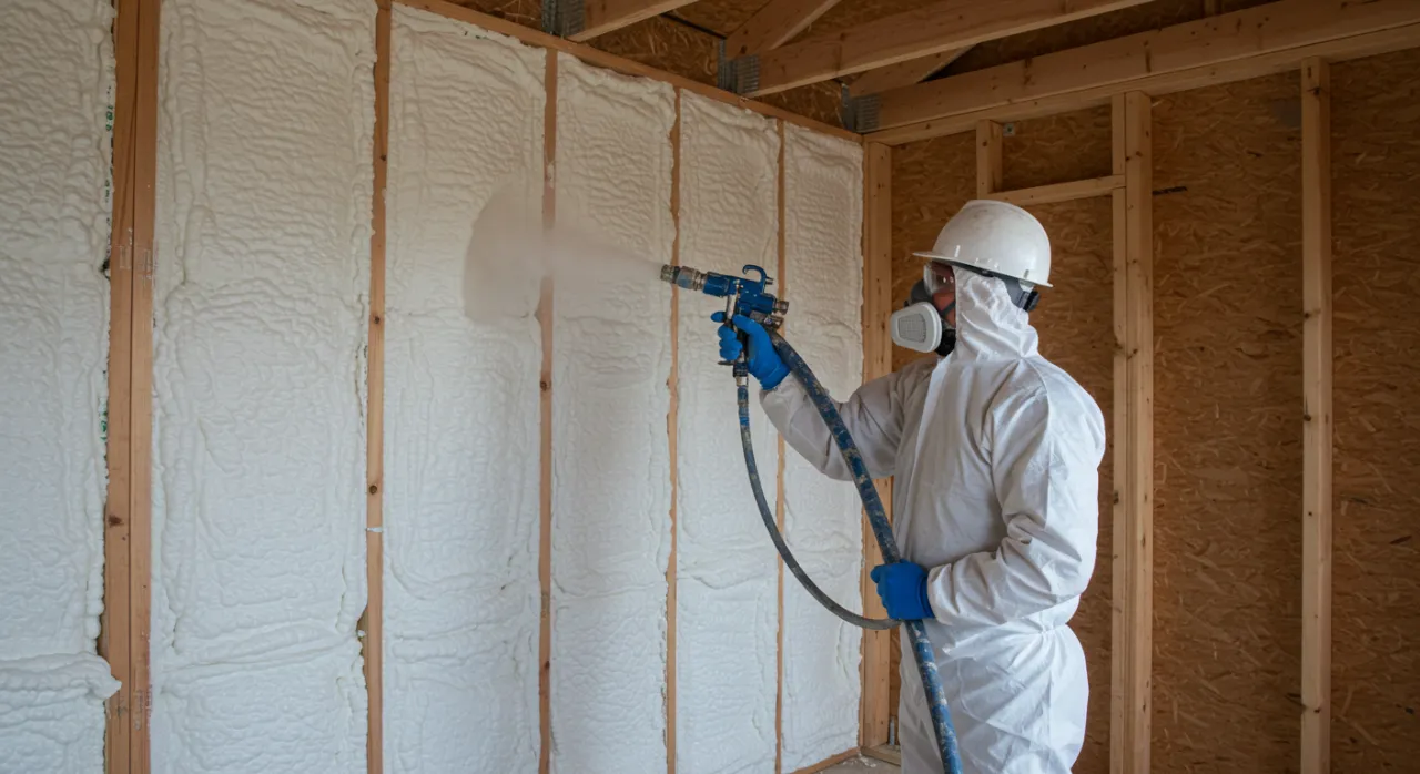 spray foam insulation