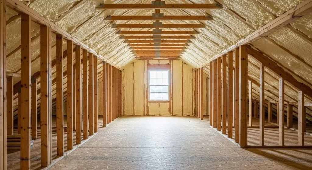 What makes spray foam reliable for extreme weather conditions webp