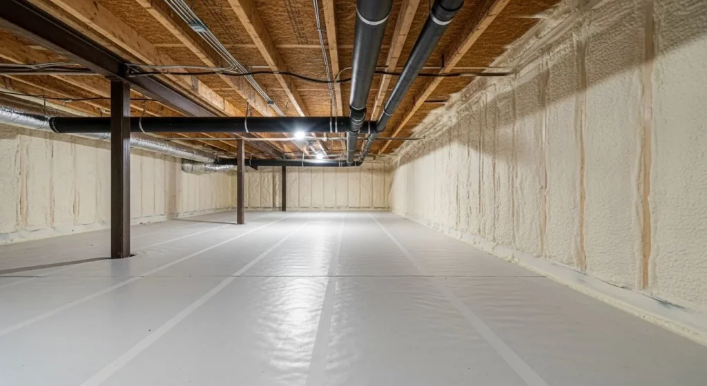 Insulate a Crawl Space