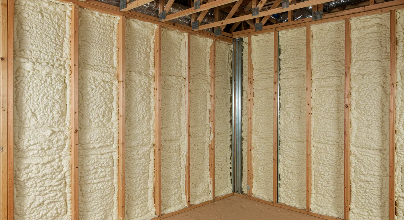 open-cell spray foam