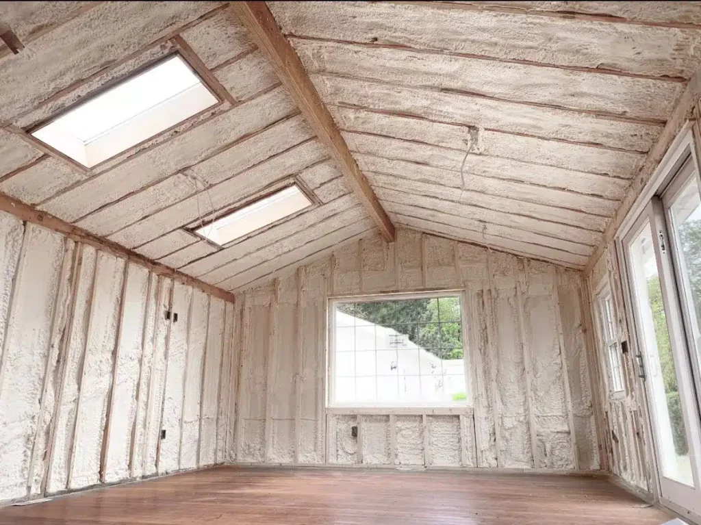 Residential insulation reducing attic heat transfer Residential insulation reducing attic heat transfer
