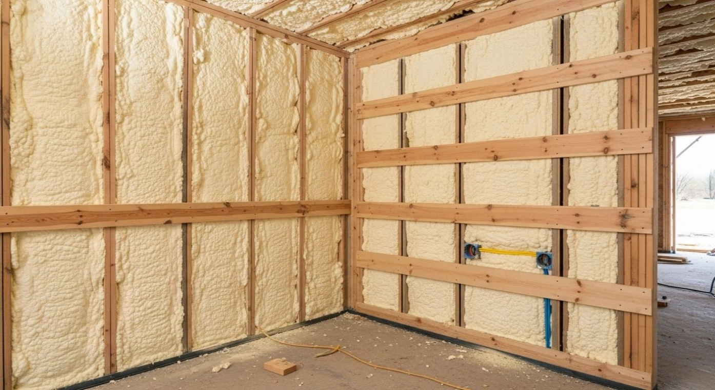 Why Is Spray Foam Insulation Effective for Sealing Gaps Around Complex Building Structures?